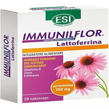 Esi Immunilflor Lattoferrin Food Supplement 20 Naturcaps