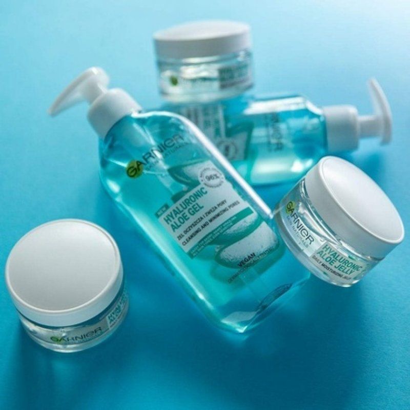 Garnier Hyaluronic Aloe Gel Cleansing Gel for All Skin Types 200ml