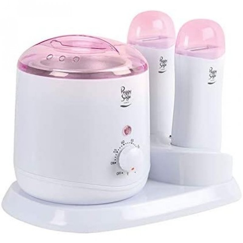 Peggy Sage Double Cartridge Heater and 800ml Wax Heater Combo