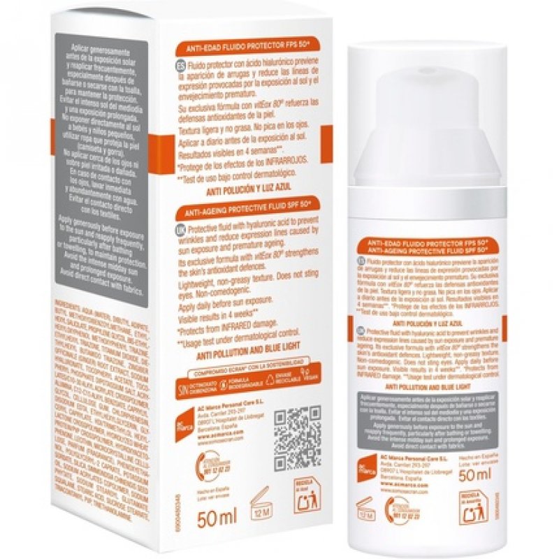 ECRAN SUNNIQUE Anti-Aging Facial SPF50 50ml