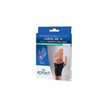 Epitact Carpal'Go Flexible Wrist Orthosis for Right Carpal Tunnel Syndrome Size S