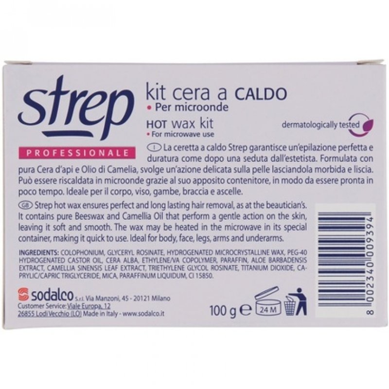 Depilatory Wax Hot Body Professional 100g