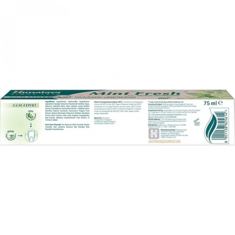 Himalaya Herbals Mint Fresh Gum Expert Toothpaste 75ml