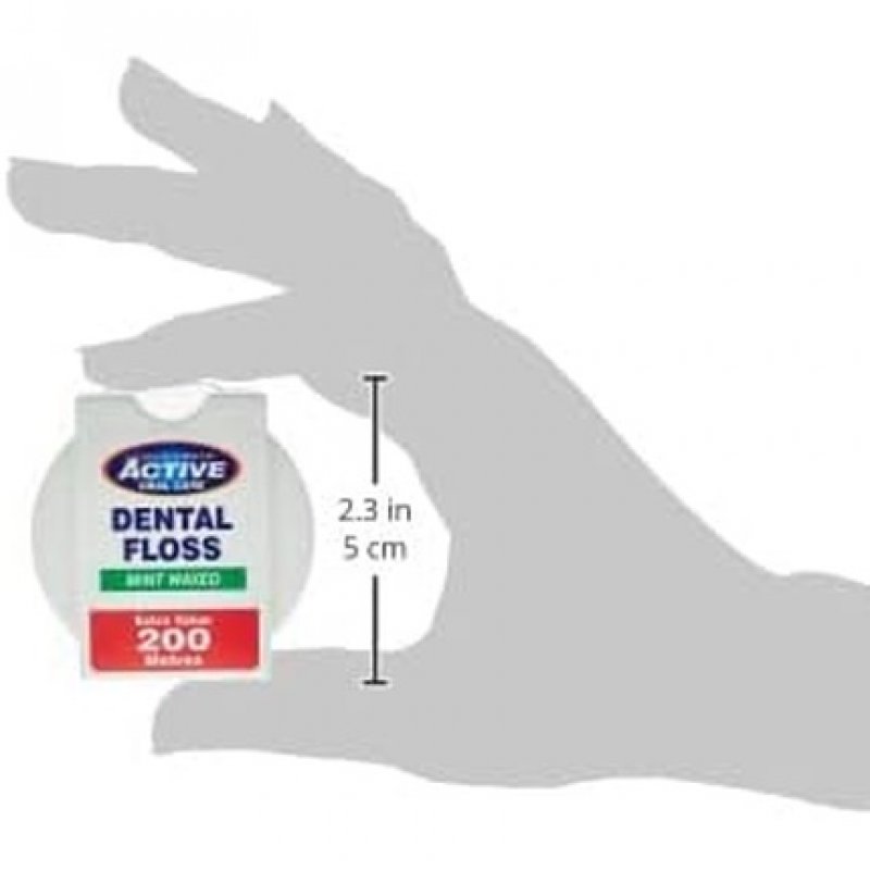 Beauty Formulas Active Oral Care Mint Waxed Dental Floss 200m