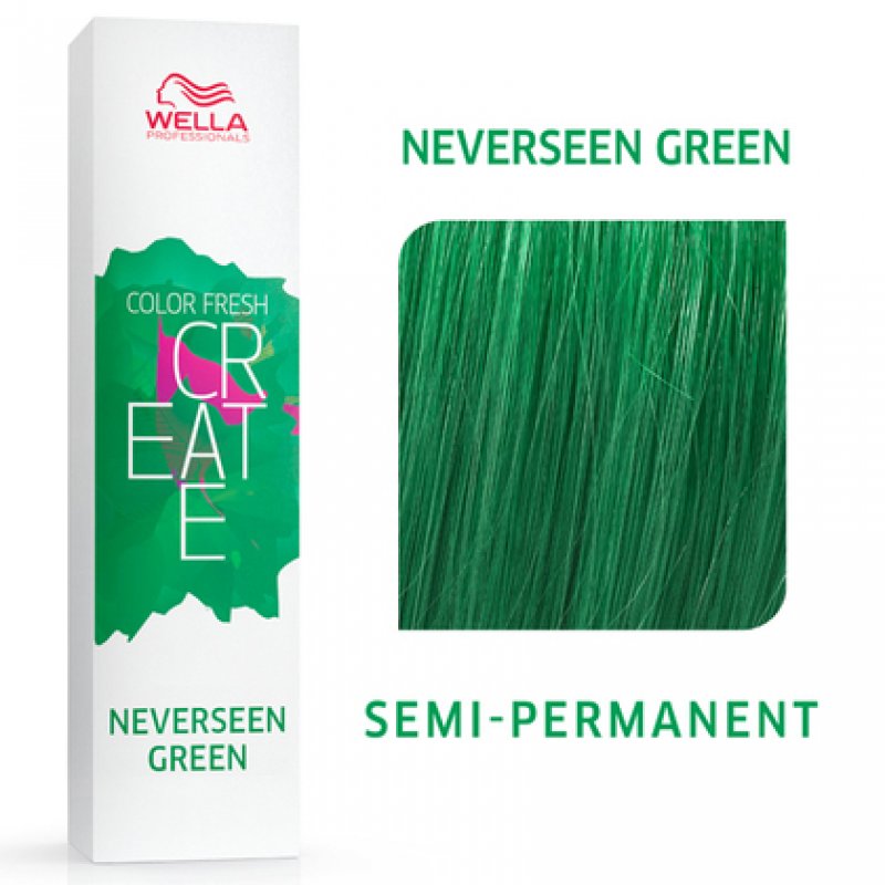 Wella Color Fresh Create Neverseen Green Shampoo 60ml