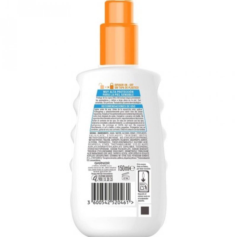 Delial Sensitive Advanced Spray Spf50 200ml