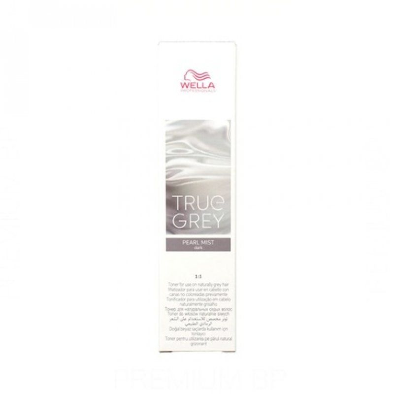 Wella True Grey Cream Toner - Pearl Mist Dark 60ml