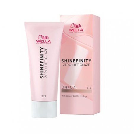 Wella Shinefinity 04/07 Bitter Chocolate Hair Color 60ml