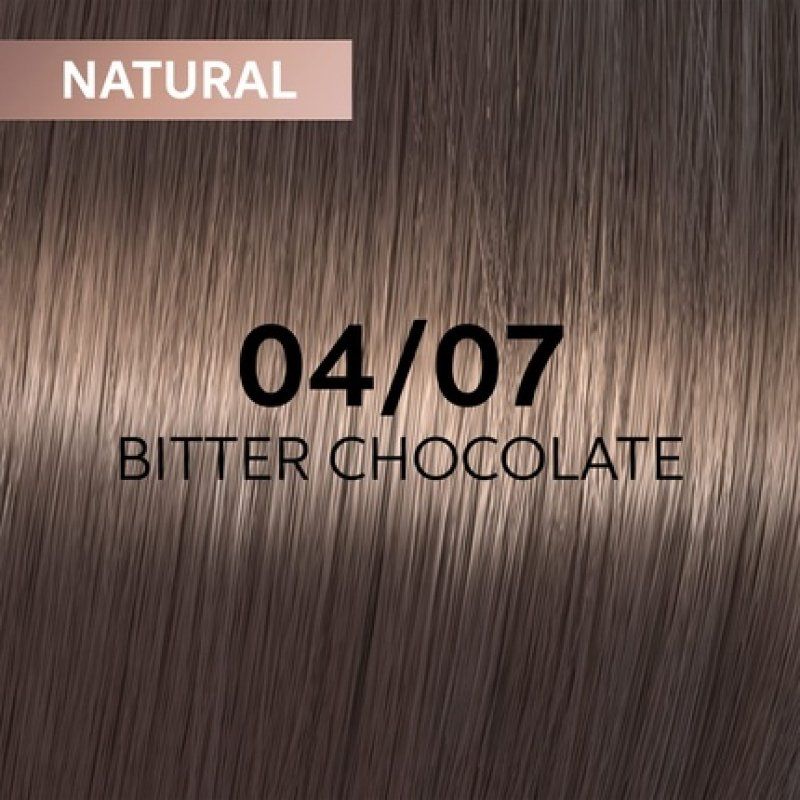 Wella Shinefinity 04/07 Bitter Chocolate Hair Color 60ml