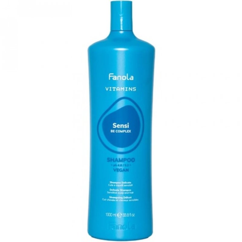 Fanola Vitamins Sensi Be Complex Shampoo for Sensitive Scalp 1000ml