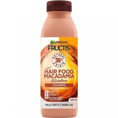 Garnier Fructis Hair Food Macadamia Smoothing Shampoo 350ml