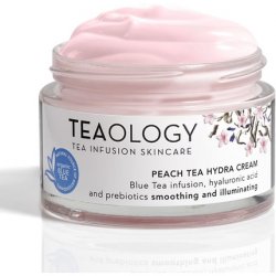 Teaology Peach Tea Hydra Cream 50ml Moisturizing Care Day and Night Cream Natural Cosmetics Vegan