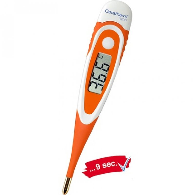 Geratherm Rapid Digital Thermometer with Extra Fast 9 Second Reading