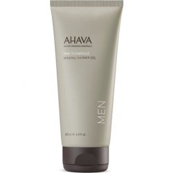 Ahava Men's Mineral Shower Gel 200ml Natural Dead Sea Cleansing Gel for Men