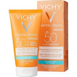 Vichy Capital Soleil Mattifying Face Dry Touch Sun Cream SPF 50 50ml