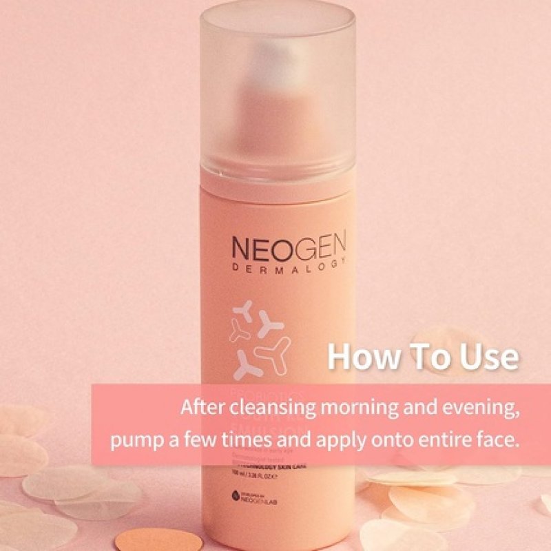 DERMALOGY by NEOGENLAB Probiotics Youth Repair Emulsion 3.38 Fl Oz (100ml) with Collagen