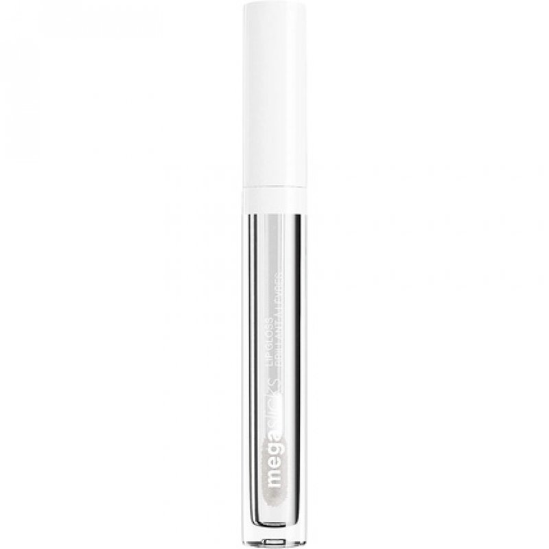 Wet n Wild Mega Slicks Lip Gloss with Hyaluronic Acid and Vegan Collagen Crystal Clear