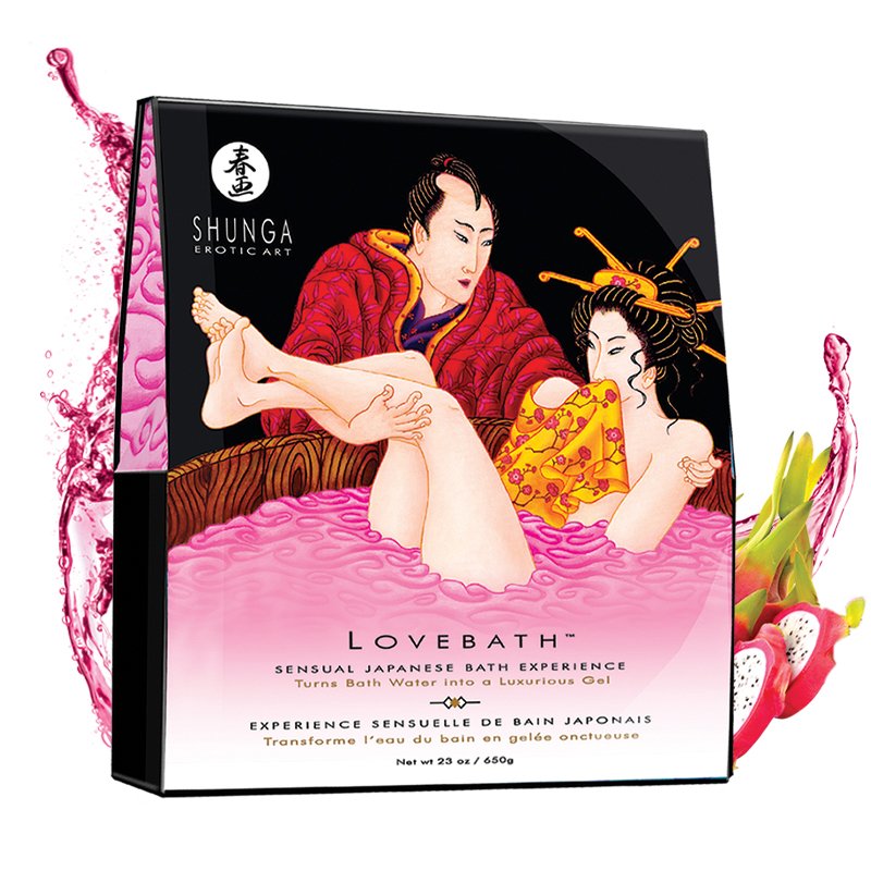 SHUNGA Lovebath Dragon Fruit huile essentielle Gel essentiel Fruit de dragon Bain