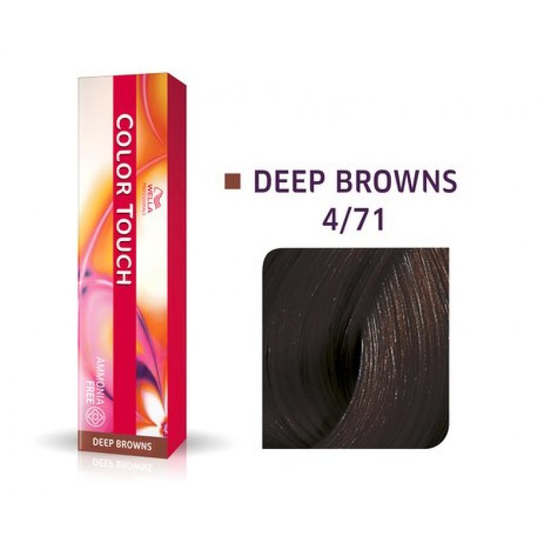 Wella Color Touch Deep Browns 4/71 60ml