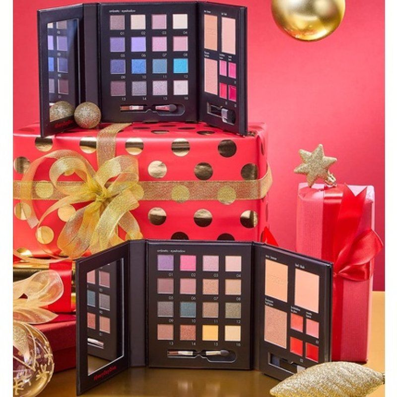 Deborah Milano Make-Up Book Volume 2 Cold Tones - FSC Paper - Eyeshadows Lipsticks Gloss and Powder in Various Finishes