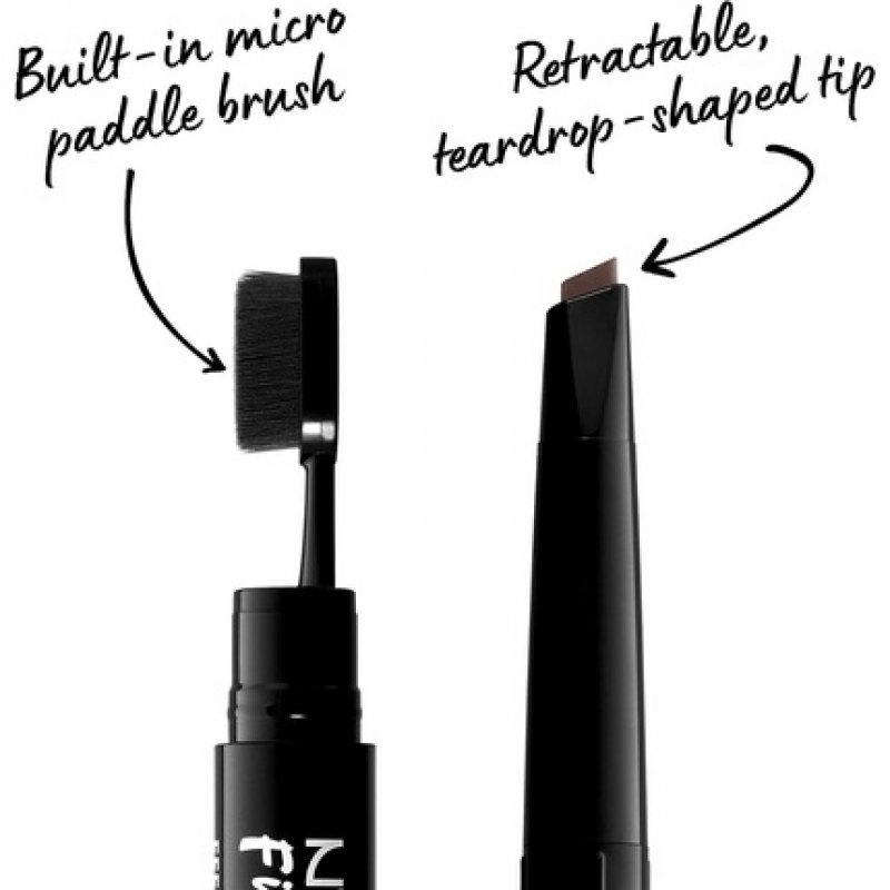 NYX Professional Makeup Fill & Fluff Eyebrow Pomade Pencil Chocolate