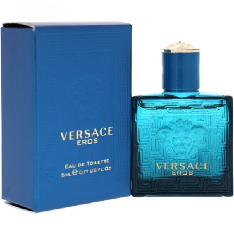 Versace Eros For Men 0.17 oz EDT Splash Mini Vanilla 4.82g