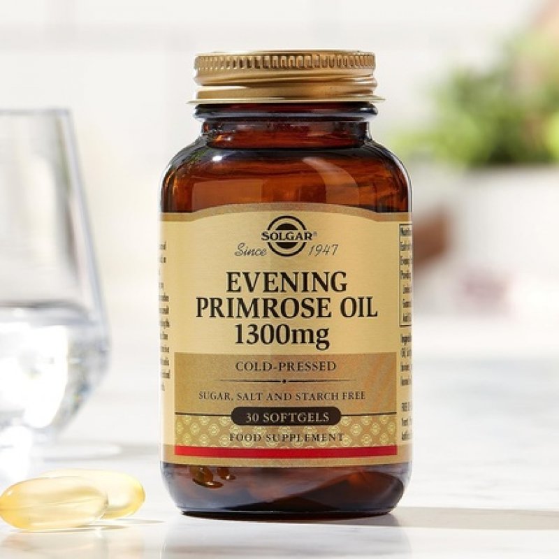 Solgar Evening Primrose Oil 1300mg Softgels with Omega-6 and GLA