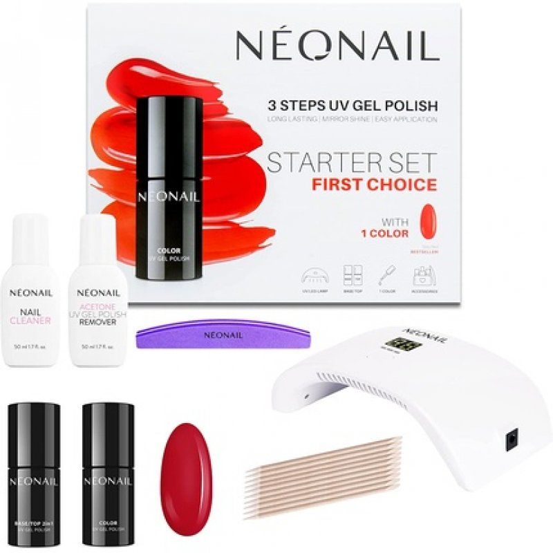 NEONAIL First Choice Starter Set Pink Red Beige