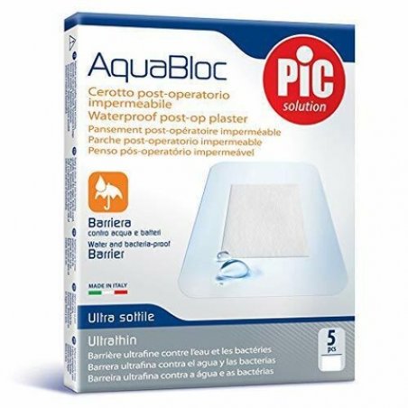 AQUABLOC 5 Antibacterial Patches 15x10