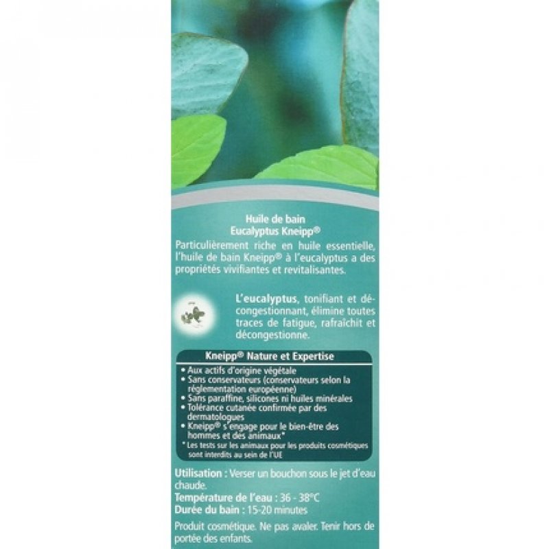 Kneipp Eucalyptus Bath Oil 100ml
