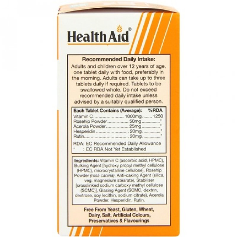 Vitamin C 1000mg Sustained Release 30 Tablets