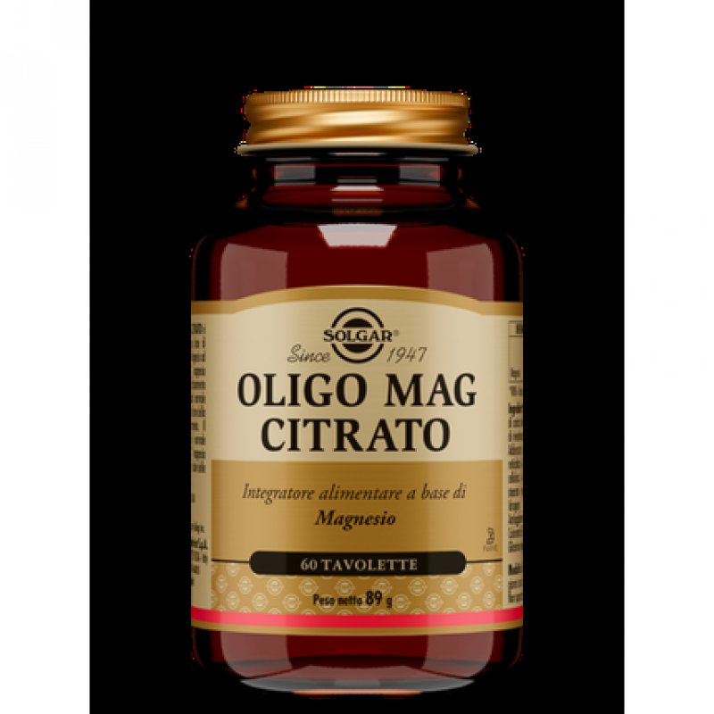 Solgar Oligo Mag Citrate 60 Tablets