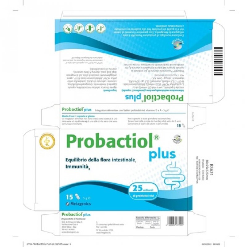 Probactiol Plus Metagenics 15 Capsules