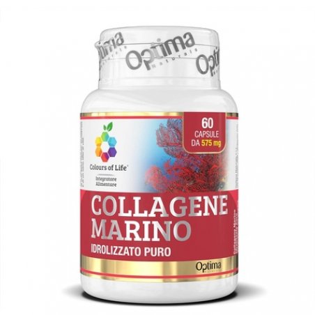 Pure Hydrolyzed Marine Collagen Gluten-Free Supplement 60 Capsules