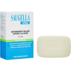 Saugella Face Cleanser with Sulfur for Impure Skin and Oily Tendency 100g
