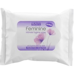 Beauty Formulas Feminine Intimate Hygiene 20 Wipes