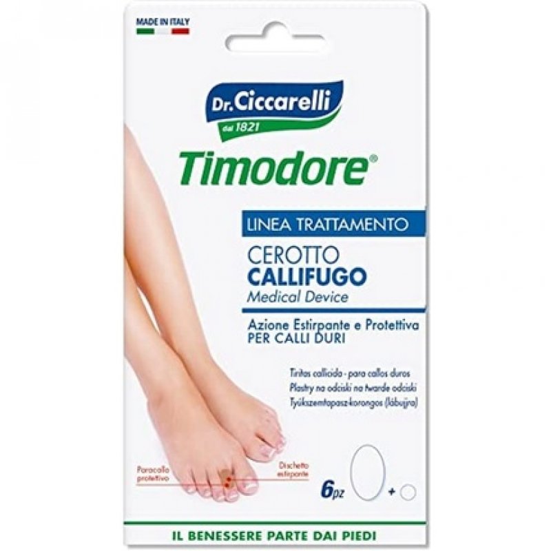 Timodore Callifughi Plasters for Hard Calluses