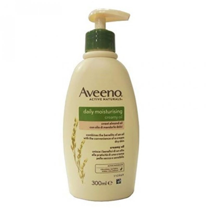 Aveeno Daily Moisturising Body Cream with Yogurt Vanilla and Oat Scent 300ml
