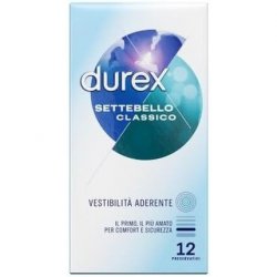 Durex Settebello Classic Fitted Condoms