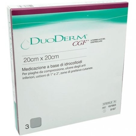 Duoderm Cgf 20x20 3pz 9187