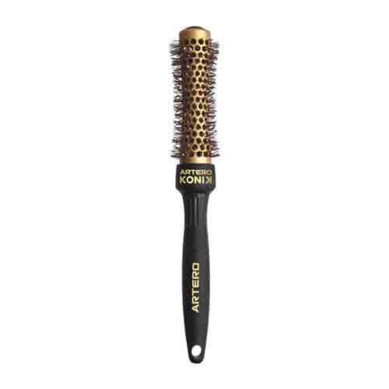 ARTERO Konik Universal Round hairbrush Black, Gold 1 pc(s)
