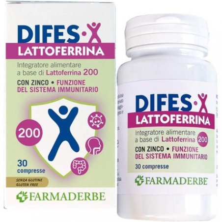 Farmaderbe Difes-X Lactoferrin 30 Tablets