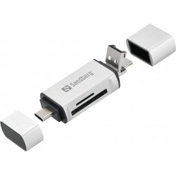 Sandberg Card Reader USB-C USB MicroUSB