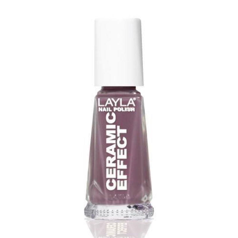 Layla Cosmetics Smalto Layla Ceramic Effect vernis à ongles 10 ml Lavande Gloss