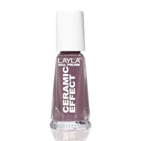 Layla Cosmetics 1243R23-011 Ceramic Effect Nail Polish Romantic Lavender 0.01l