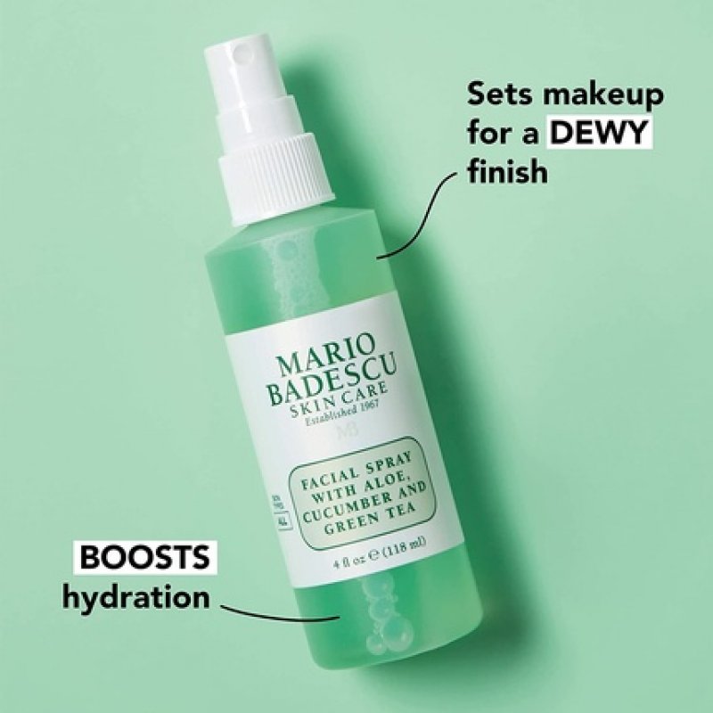 Mario Badescu Face Spray with Aloe, Cucumber, and Green Tea 118ml