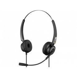 Sandberg (126-13) Office Pro Headset with Boom Mic, USB, 30mm Drivers, In-Line Controls, 5 Year Warranty