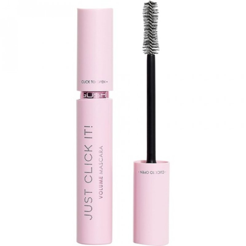 GOSH Just Click It! Volume Mascara for Extra Length and Maximum Volume Special Formula Fragrance Free Allergy Certified