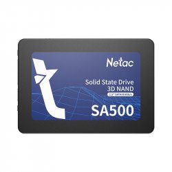 Netac 128GB SA500 SSD, 2.5", SATA3, 3D NAND, R/W 500/400 MB/s, 7mm