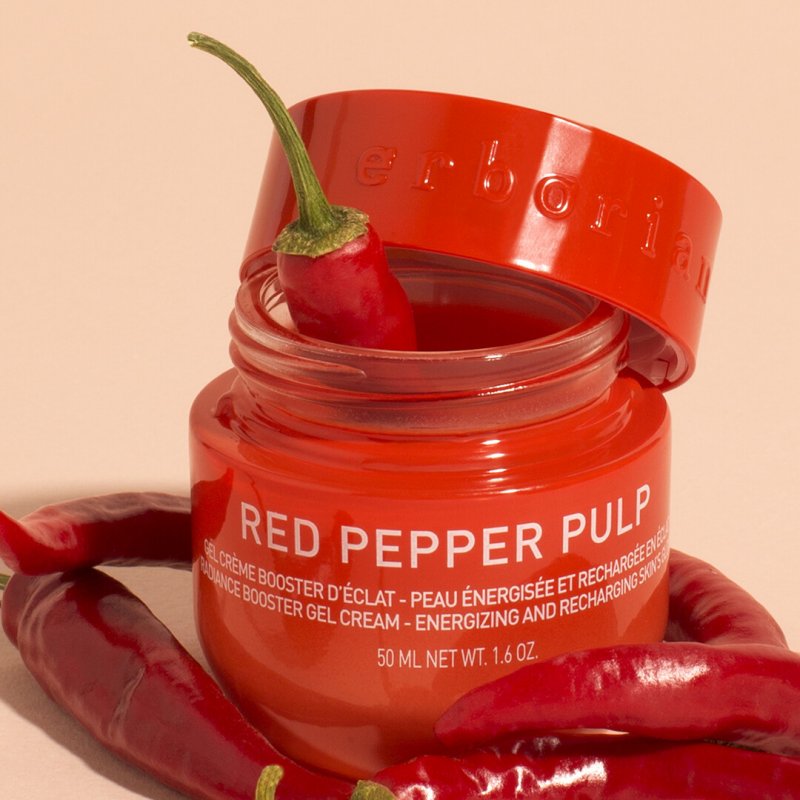 Erborian Red Pepper Pulp face moisturizer Women 20 ml Gel